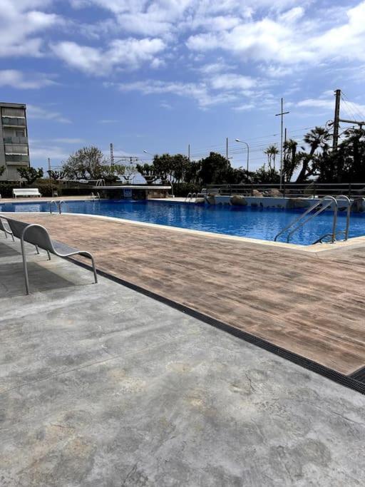 Precioso apartamento en la playa Barcelona Cabrera de Mar Exterior foto